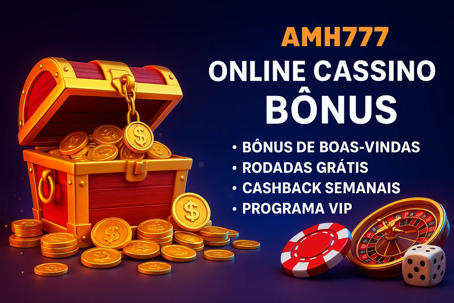 O bônus promocional AMH777 é uma ótima maneira de começar sua aventura